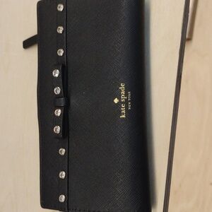 Kate Spade wallet with rhinestones